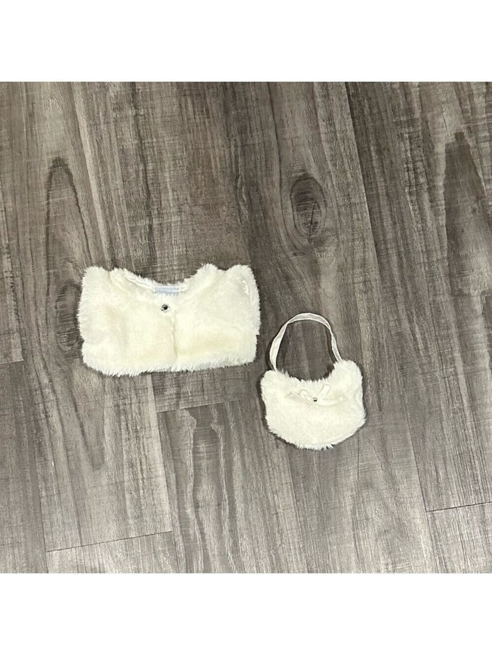 Build A Bear Purse & Poncho
